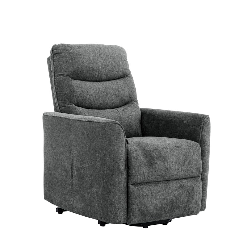 Pending - Primo International Recliner Denver Power Lift Chair in Linen Dark Grey
