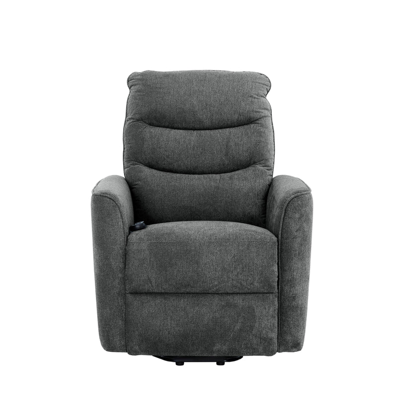 Pending - Primo International Recliner Denver Power Lift Chair in Linen Dark Grey
