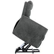 Pending - Primo International Recliner Denver Power Lift Chair in Linen Dark Grey