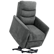 Pending - Primo International Recliner Denver Power Lift Chair in Linen Dark Grey