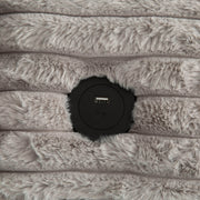 Primo International Chair Sealy Oversized Minky Corduroy Cuddler Chaise with Cupholders and USB Ports - Available in 2 Colours