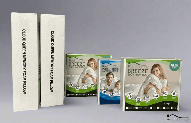 Rest Therapy Bedding Package Premium Twin, Full, Queen, or King Size Bedding Package