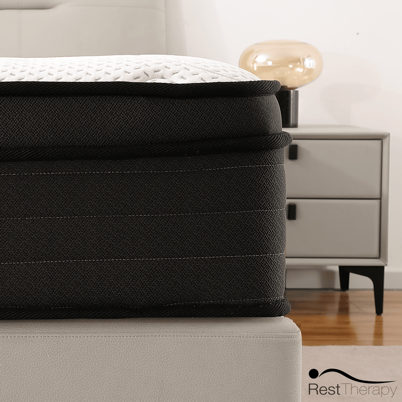 Rest Therapy Mattress 12 Inch Horizon Bamboo Pocket Coil Mattress - Available in 3 Sizes
