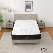 Rest Therapy Mattress 12 Inch Horizon Bamboo Pocket Coil Mattress - Available in 3 Sizes