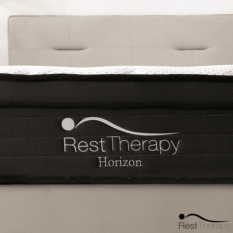 Rest Therapy Mattress 12 Inch Horizon Bamboo Pocket Coil Mattress - Available in 3 Sizes