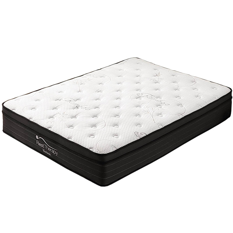 Rest Therapy Mattress Full 12 Inch Horizon Bamboo Pocket Coil Mattress - Available in 3 Sizes