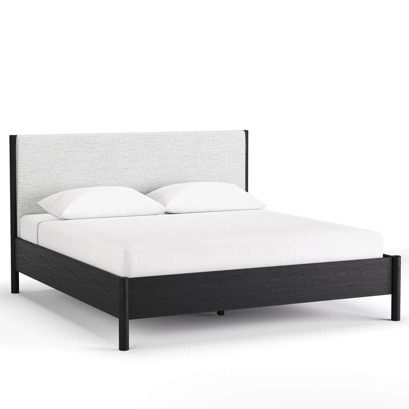Rustic Classics Bed King Muskoka Oak Platform Bed in Black - Available in 2 Sizes