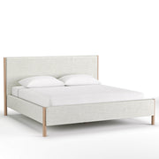 Rustic Classics Bed King Tofino Upholstered Oak Platform Bed in Beachwood - Available in 2 Sizes