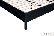 Rustic Classics Bed Muskoka Oak Platform Bed in Black - Available in 2 Sizes