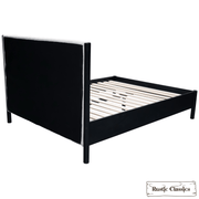 Rustic Classics Bed Muskoka Oak Platform Bed in Black - Available in 2 Sizes