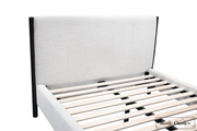 Rustic Classics Bed Muskoka Upholstered Oak Platform Bed in Black - Available in 2 Sizes