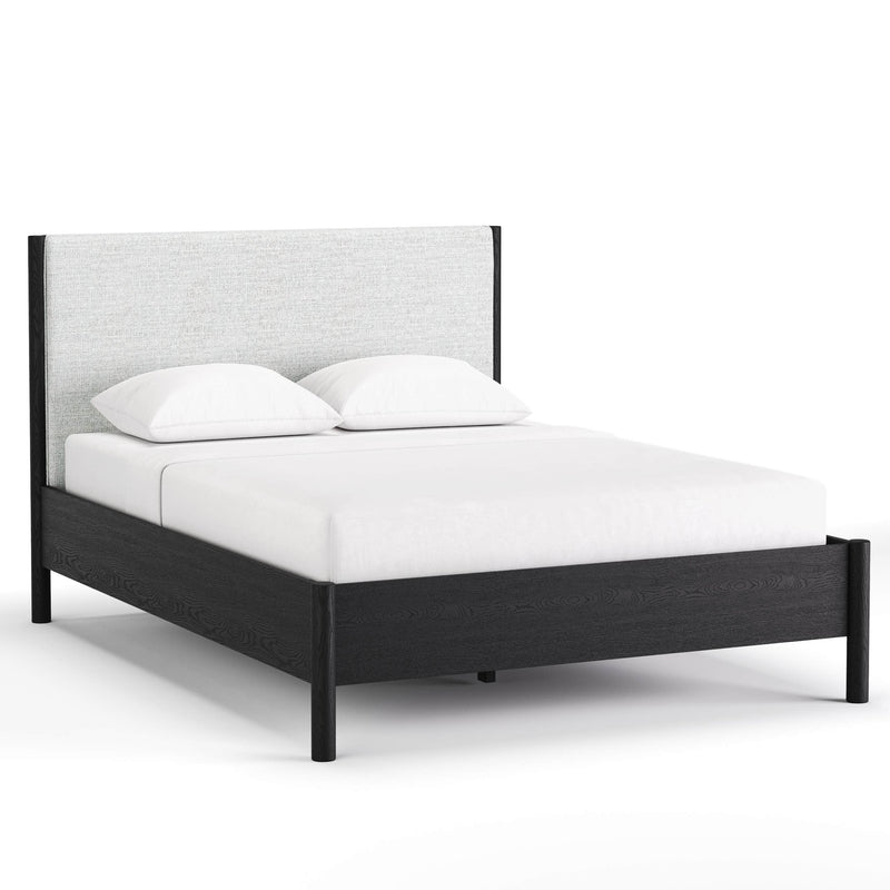 Rustic Classics Bed Queen Muskoka Oak Platform Bed in Black - Available in 2 Sizes