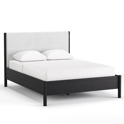 Rustic Classics Bed Queen Muskoka Oak Platform Bed in Black - Available in 2 Sizes