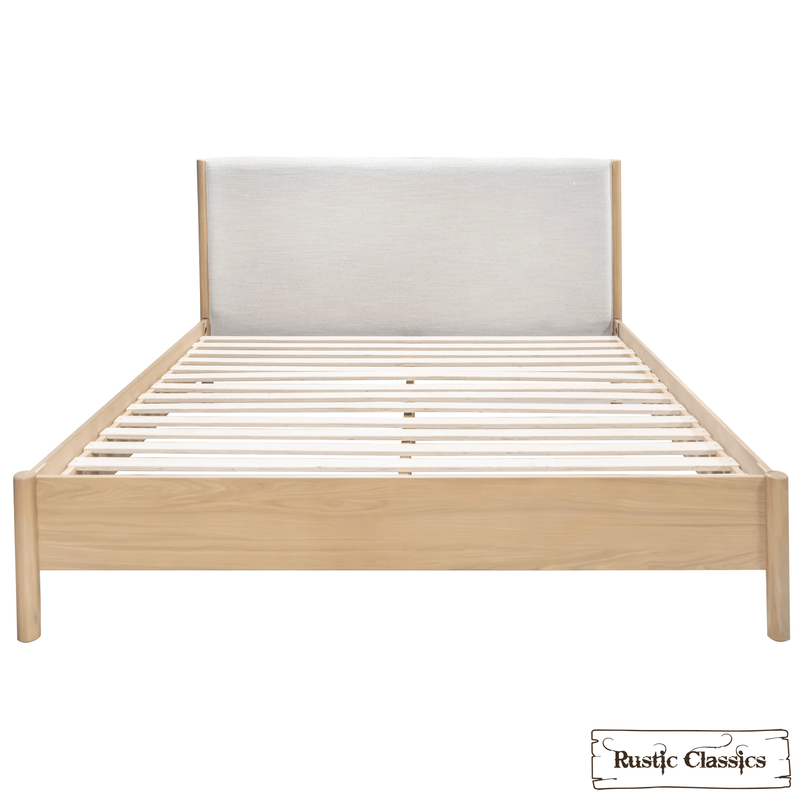 Rustic Classics Bed Tofino Oak Platform Bed in Beachwood - Available in 2 Sizes