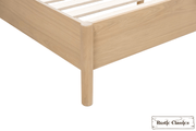 Rustic Classics Bed Tofino Oak Platform Bed in Beachwood - Available in 2 Sizes
