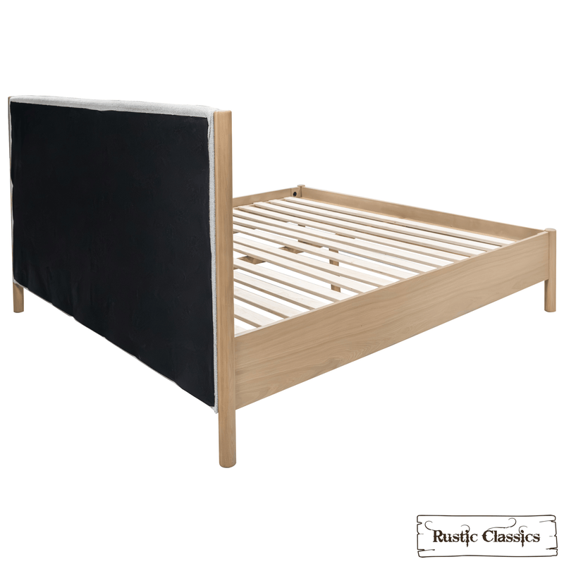 Rustic Classics Bed Tofino Oak Platform Bed in Beachwood - Available in 2 Sizes