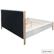 Rustic Classics Bed Tofino Upholstered Oak Platform Bed in Beachwood - Available in 2 Sizes