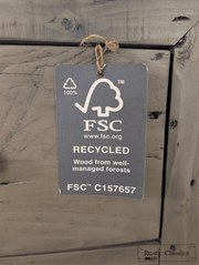 Rustic Classics Bed Whistler Reclaimed Wood Platform Bed with 4 Storage Drawers in Grey - Available in 2 Sizes