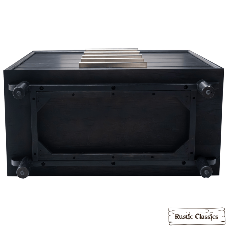 Rustic Classics Drawer Chest Muskoka Oak 5 Drawer Chest in Black