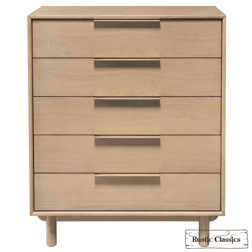 Rustic Classics Drawer Chest Tofino Oak 5 Drawer Chest in Beachwood