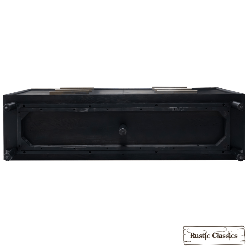 Rustic Classics Dresser Muskoka Oak 6 Drawer Dresser in Black