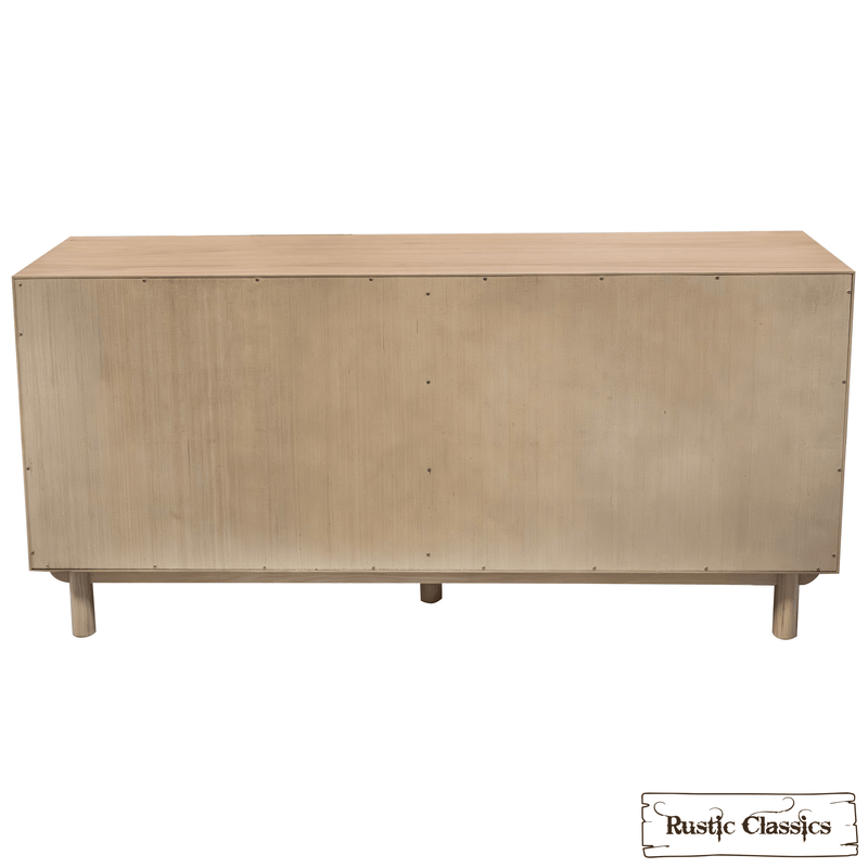 Rustic Classics Dresser Tofino Oak 6 Drawer Dresser in Beachwood