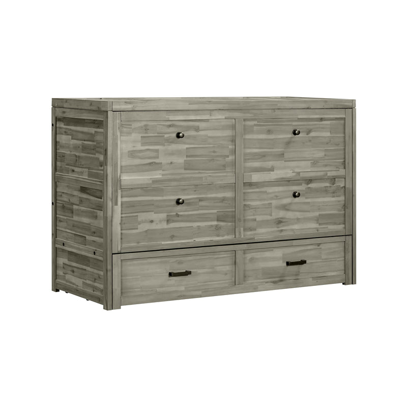 Rustic Classics Murphy Bed Stone Stow Queen Size Murphy Bed Cabinet Only - No Mattress - Available in 4 Colours