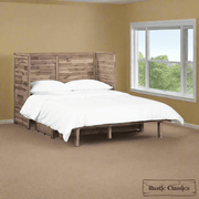 Rustic Classics Murphy Bed Stow Full Size Murphy Bed Cabinet Only - No Mattress - Available in 4 Colours
