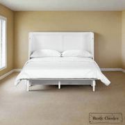 Rustic Classics Murphy Bed Stow Full Size Murphy Bed Cabinet with Gel Memory Foam Mattress - Available in 4 Colours