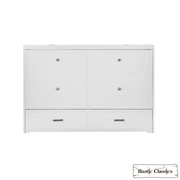 Rustic Classics Murphy Bed Stow King Size Murphy Bed Cabinet Only - No Mattress - Available in 2 Colours