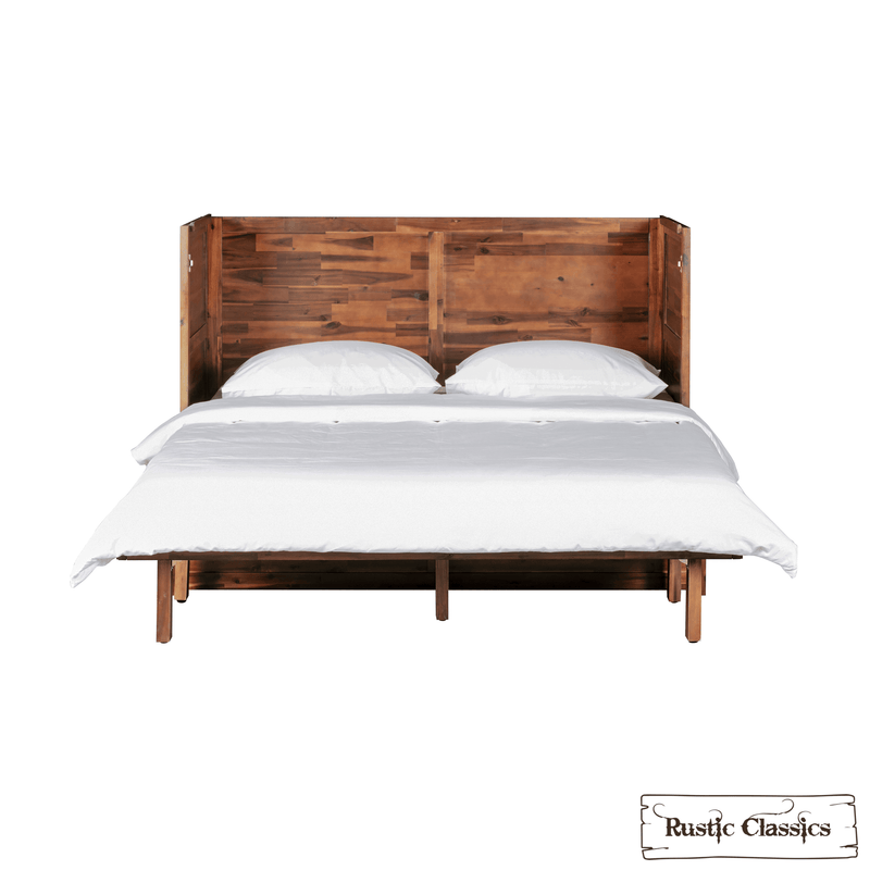 Rustic Classics Murphy Bed Stow King Size Murphy Bed Cabinet Only - No Mattress - Available in 2 Colours