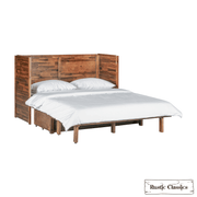 Rustic Classics Murphy Bed Stow King Size Murphy Bed Cabinet Only - No Mattress - Available in 2 Colours