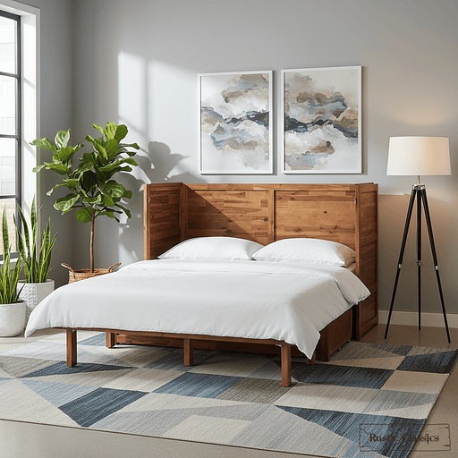Rustic Classics Murphy Bed Stow King Size Murphy Bed Cabinet Only - No Mattress - Available in 2 Colours