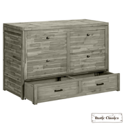 Rustic Classics Murphy Bed Stow Queen Size Murphy Bed Cabinet Only - No Mattress - Available in 4 Colours