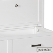 Rustic Classics Murphy Bed Stow Queen Size Murphy Bed Cabinet Only - No Mattress - Available in 4 Colours