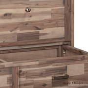 Rustic Classics Murphy Bed Stow Queen Size Murphy Bed Cabinet with Gel Memory Foam Mattress - Available in 4 Colours