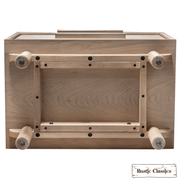 Rustic Classics Nightstand Tofino Oak 2 Drawer Nightstand in Beachwood