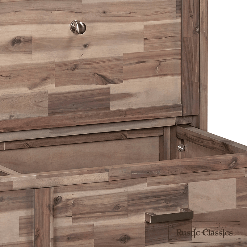 Stow Queen Size Murphy Bed Cabinet with Gel Memory Foam Mattress - Available in 4 Colours