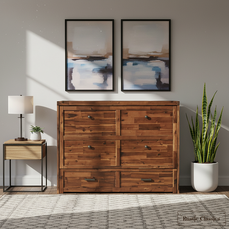 Stow Twin Size Murphy Bed Cabinet Only - No Mattress - Available in 2 Colours