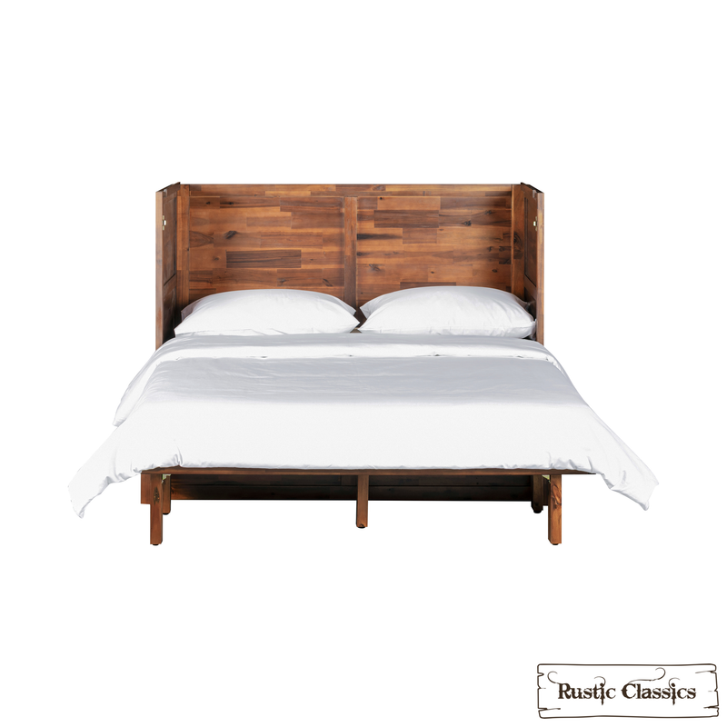 Stow Twin Size Murphy Bed Cabinet Only - No Mattress - Available in 2 Colours