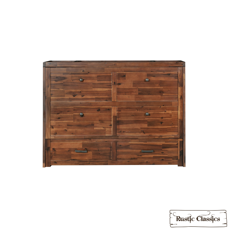 Stow Twin Size Murphy Bed Cabinet Only - No Mattress - Available in 2 Colours