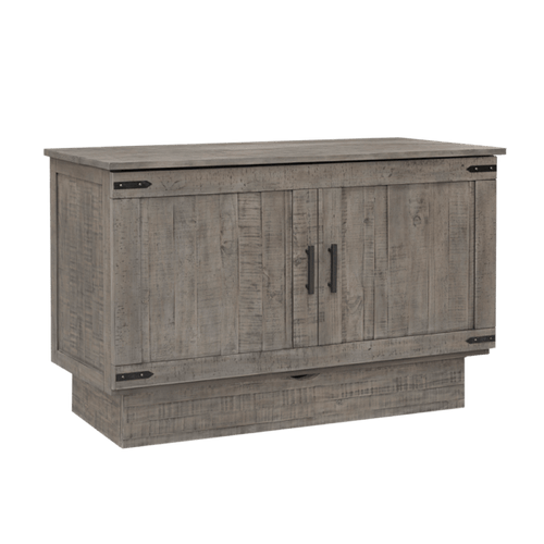 Sleep Chest Murphy Cabinet Bed Medison Queen Size Murphy Cabinet Bed in Grey