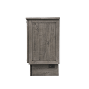 Sleep Chest Murphy Cabinet Bed Medison Queen Size Murphy Cabinet Bed in Grey