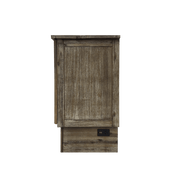 Sleep Chest Murphy Cabinet Bed Stockholm Queen Murphy Cabinet Bed in Brushed Grey