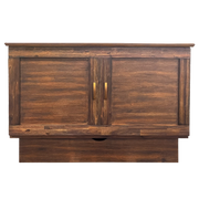 Sleep Chest Murphy Cabinet Bed Tuscany Murphy Cabinet Bed in Brushed Acacia - Available in 2 Sizes