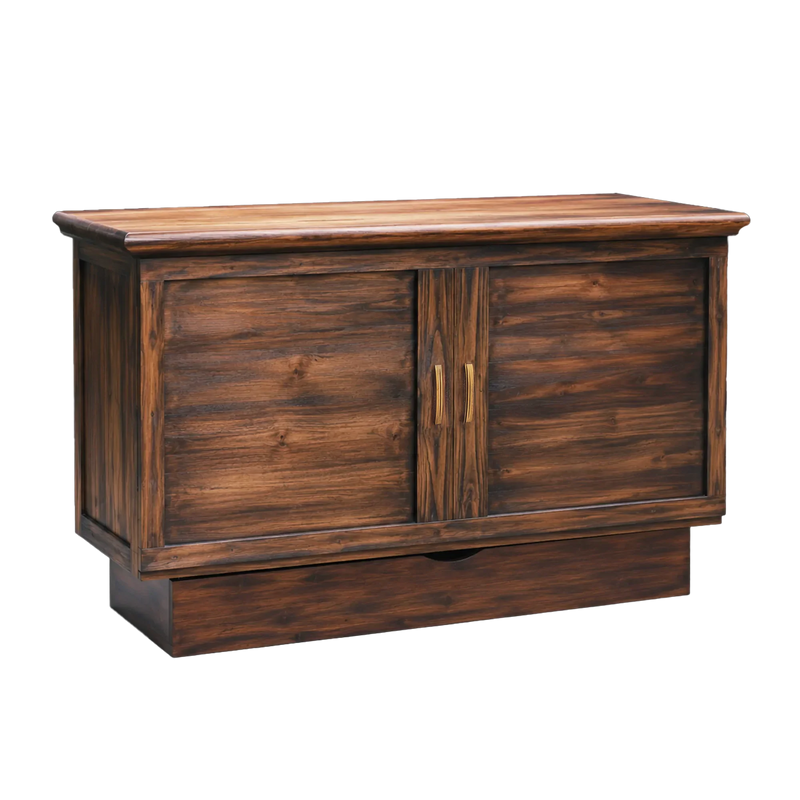 Sleep Chest Murphy Cabinet Bed Tuscany Murphy Cabinet Bed in Brushed Acacia - Available in 2 Sizes