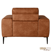 Urban Cali Chair Fresno Chair in Rustic Light Brown
