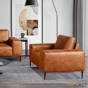 Urban Cali Chair Fresno Chair in Rustic Light Brown