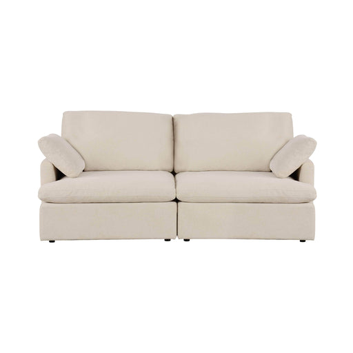 Urban Cali Loveseat Beige Long Beach Modular Loveseat - Available in 2 Colours
