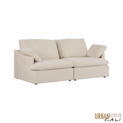 Urban Cali Loveseat Long Beach Modular Loveseat - Available in 2 Colours